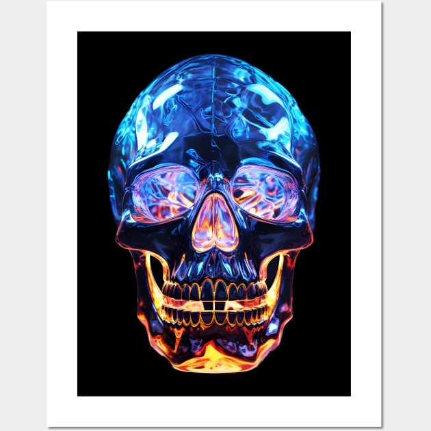 Crystal Skull Wall Art by Merchweaver